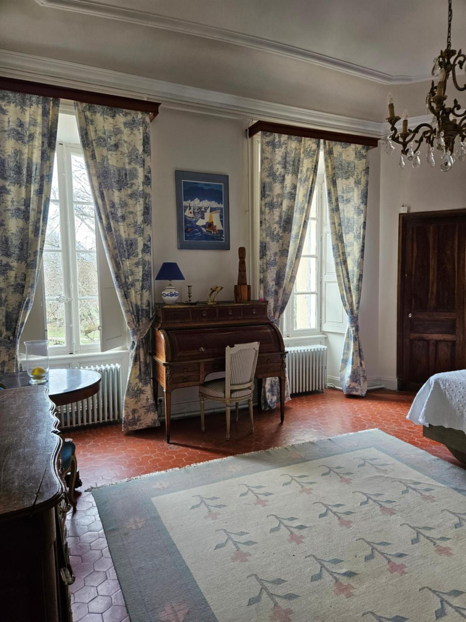 Chateau De Bournet Grospierres Bagian luar foto