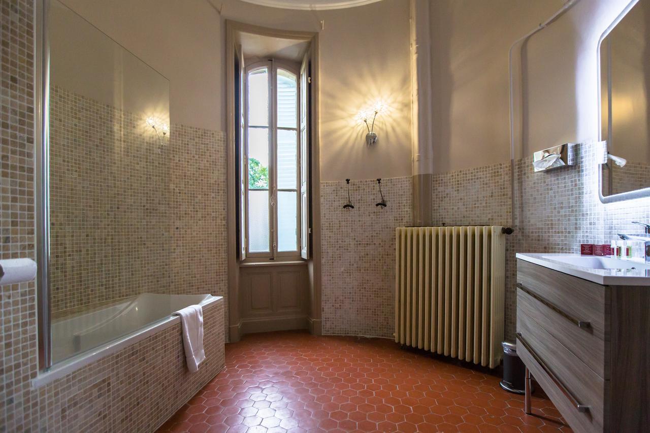Chateau De Bournet Grospierres Bagian luar foto